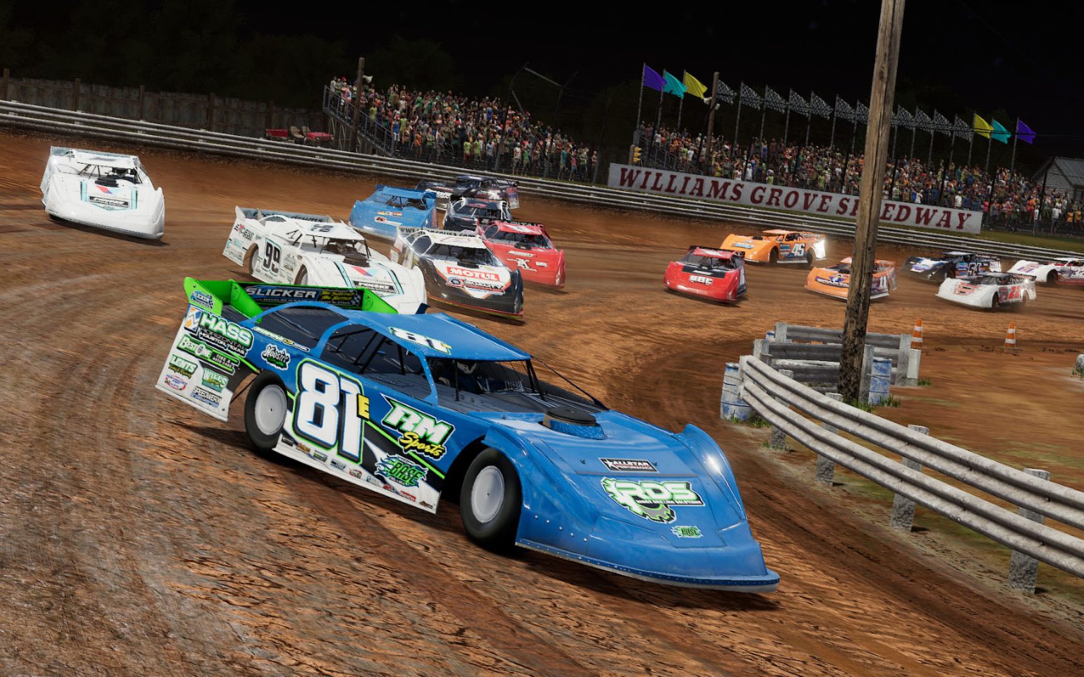 Career mode world of outlaws dirt racing